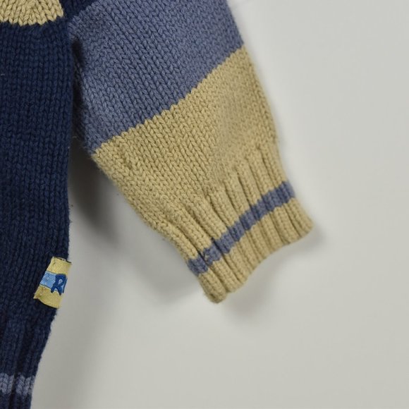 Full zip knit sweater 3-6M Roots - Picture 3 of 8